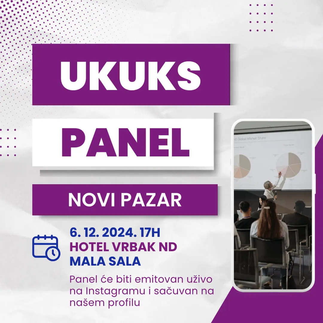 UKUKS panel Novi Pazar 06.12.2024.